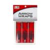 Bohning 4" Abstract Arrow Wraps, Standard, Red X-Ray view 2