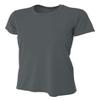 A4 Womens Cooling Performance Crew, Large, Graphite view 1