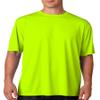 A4 Mens Cooling Performance Crew, XL, Safety Yellow view 2