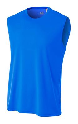 A4 Men's Cooling Performance Muscle, Royal, 2X-Large