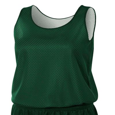 A4 Womens Reversible Mesh Tank, 2XL, Hunter/White