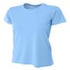 A4 Women's Cooling Performance Crew (M, Light Blue) view 1