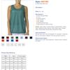 A4 Reversible Mesh Tank (Scarlet Red/White) (X-Small) view 2