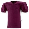 A4 Big Boys' Moisture Stretch Mesh Football Jersey, XS, Maroon/White view 1