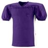 A4 Big Boys' Moisture Stretch Mesh Football Jersey, XS, Purple/White view 1