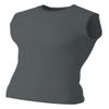 A4 Mens Compression Muscle Shirt Tee, 3XL, Graphite view 1