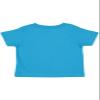 RABBIT SKINS Infant 100% Cotton Jersey Short Sleeve Tee, Turquoise, 18 Months view 3