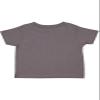 RABBIT SKINS 3321 - Fine Jersey Toddler T-Shirt, Charcoal, 5/6 view 4