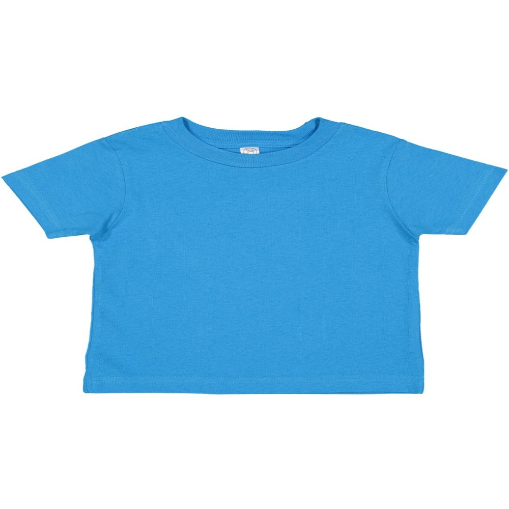 RABBIT SKINS 3321 - Fine Jersey Toddler T-Shirt, Cobalt, 3T