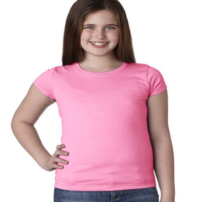 3710 Next Level The Princess Tee (Neon Heather Pink (60/40)) (M)