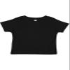 RABBIT SKINS Soft Cotton Toddler T-Shirt Boys Girls | Little Kids Tee| Blank Child Tshirt, Black, 4T view 1