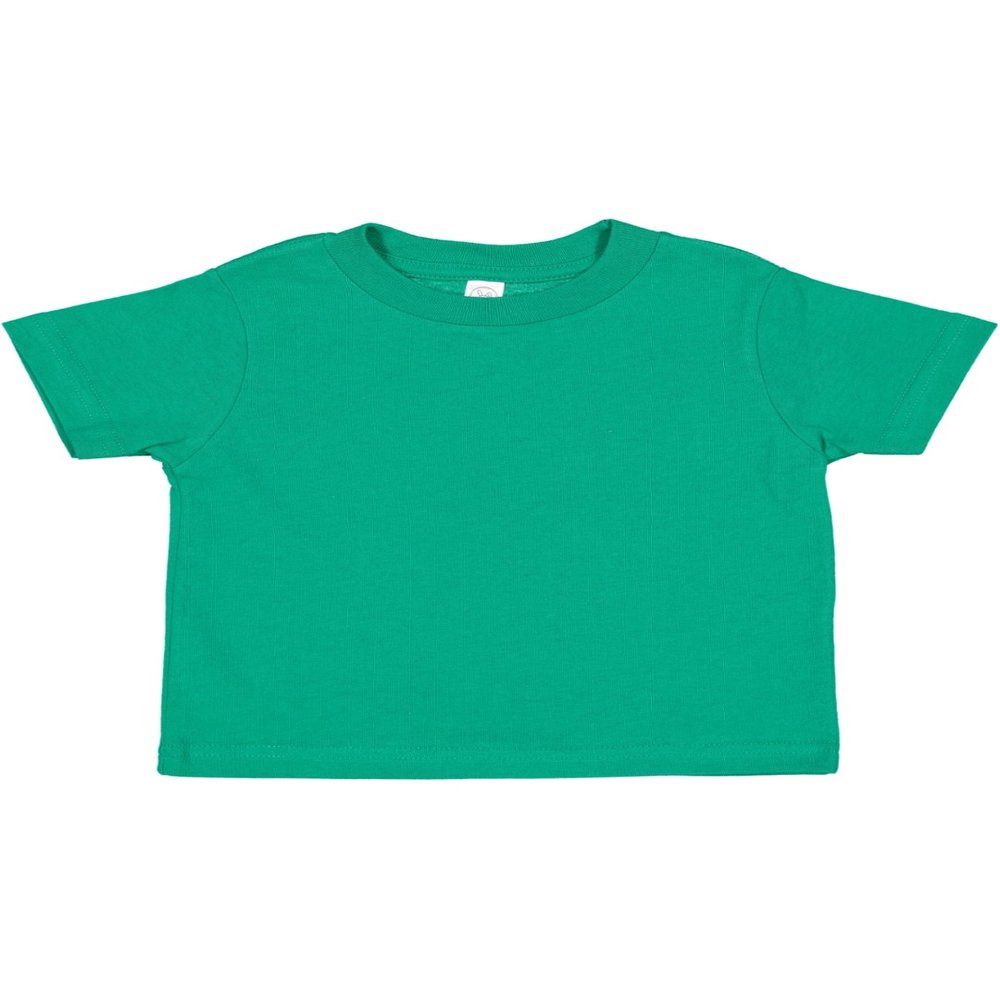 RABBIT SKINS 3321 - Fine Jersey Toddler T-Shirt, Kelly, 2T