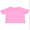 RABBIT SKINS Soft Cotton Toddler T-Shirt Boys Girls | Little Kids Tee| Blank Child Tshirt, Raspberry, 2T view 1
