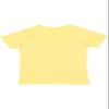 RABBIT SKINS Infant 100% Cotton Jersey Short Sleeve Tee, Butter, 6 Months view 3