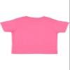 RABBIT SKINS Infant 100% Cotton Jersey Short Sleeve Tee, Hot Pink, 12 Months view 3