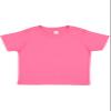 RABBIT SKINS Soft Cotton Toddler T-Shirt Boys Girls | Little Kids Tee| Blank Child Tshirt, Hot Pink, 5/6 view 1