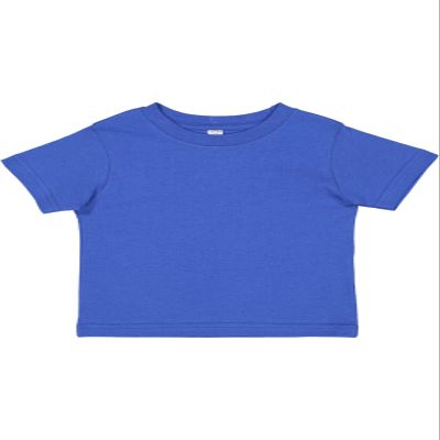 RABBIT SKINS 3321 - Fine Jersey Toddler T-Shirt, Royal, 5/6