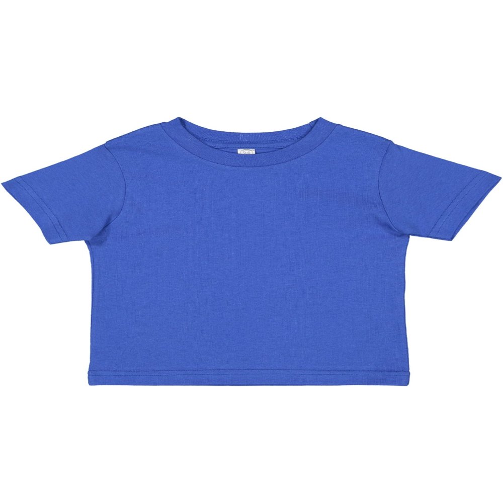 RABBIT SKINS 3321 - Fine Jersey Toddler T-Shirt, Royal, 5/6