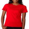Anvil Ladies 100% Combed Ring Spun Cotton T-Shirt Red view 1