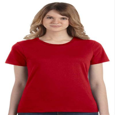 Anvil Ladies' Lightweight T-Shirt M RED