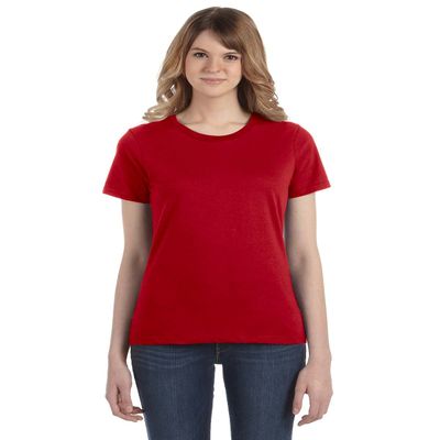 Anvil Ladies' Lightweight T-Shirt L RED