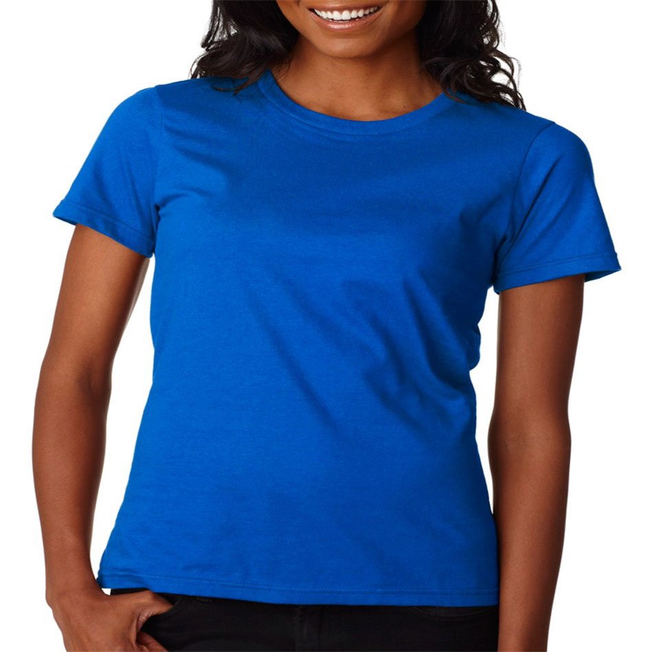Anvil Ladies' Lightweight T-Shirt S ROYAL BLUE
