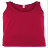Bella + Canvas Unisex Jersey Tank 2XL RED view 1