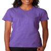 Anvil Ladies' Lightweight T-Shirt XL HEATHER PURPLE view 1