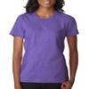 Anvil Ladies' Lightweight T-Shirt XL HEATHER PURPLE view 2