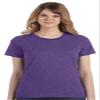 Anvil Women's Ringspun Cotton T-Shirt Purple M view 1
