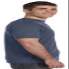Anvil Lightweight T-Shirt S HEATHER DK GREY view 4