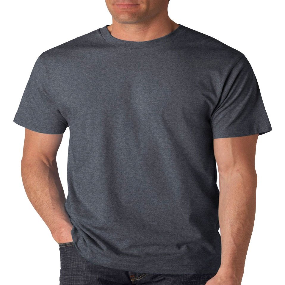 Anvil Lightweight T-Shirt M HEATHER DK GREY