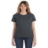 Anvil 880 Ladies Lightweight Tee - Heather Dark Grey, Large view 1