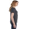 Anvil 880 Ladies Lightweight Tee - Heather Dark Grey, Large view 3