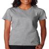 Anvil Ladies' Lightweight T-Shirt S HEATHER GREY view 1