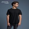 Anvil Lightweight T-Shirt S HEATHER BLUE view 3