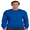 Anvil 71000 Men Crew Neck Fleece Tee Shirt - Independence Red, 2XL view 3