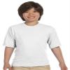 JERZEES Dri-Power Sport Youth Short Sleeve T-Shirt L White view 1