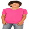 Bella + Canvas Youth Jersey Short-Sleeve T-Shirt M BERRY view 1