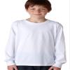 Jerzees Youth 5.6 oz. DRI-POWER ACTIVE Long-Sleeve T-Shirt XL WHITE view 1