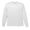 White Youth Large Long Sleeve Moisture Management Wicking Cool and Comfortable Athletic Shirt & Undershirt (All Sports: Baseball, Softball, Football, Soccer, Lacrosse, Volleyball, Track, etc) view 1