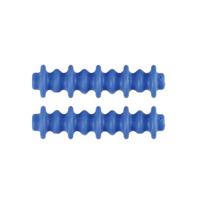 Pine Ridge Archery Nitro Button XL, Increases Bow Speed, Eliminates Nock Pinch, and Dampens String Vibration and Noise, Blue, Pack of 2