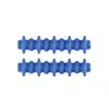 Pine Ridge Archery Nitro Button XL, Increases Bow Speed, Eliminates Nock Pinch, and Dampens String Vibration and Noise, Blue, Pack of 2 view 1