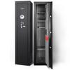 BARSKA Quick and Easy Large Access Biometric Rifles, Firearms and Long Guns Safe for Home, Removable Shelves, Optional Silent Mode, 5.52 Cubic Feet, Up to 10 Rifles without any accessories view 1