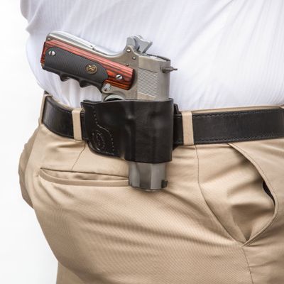 Pro Carry Ruger LCR with LASERMAX Centerfire Left Hand Belt Ride Gun Holster