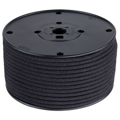 Bluewater Titan Cord with Dyneema 5mm - Solid Black 25m