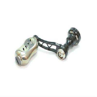 Livre F.V40-43 Reel with S Handle, Fino Knob for Daiwa (Black P + Titanium G)