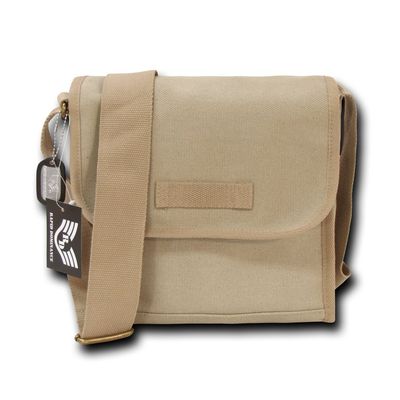 Rapiddominance Heavy Weight Field Bag, Khaki, 10.25"W x 10.5"H x 4.0" D