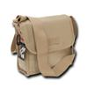 Rapiddominance Heavy Weight Field Bag, Khaki, 10.25"W x 10.5"H x 4.0" D view 2