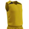 Champro Unisex-Youth Pro Plus Reversible Basketball Jersey, Gold, Black, Youth Medium view 1